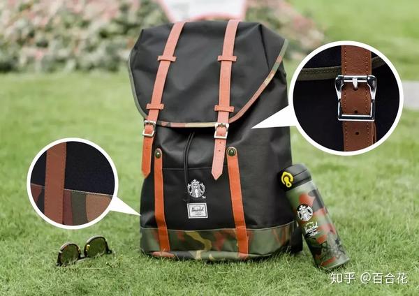 herschel(和行)携手星巴克,联名款袭来一阵迷彩风