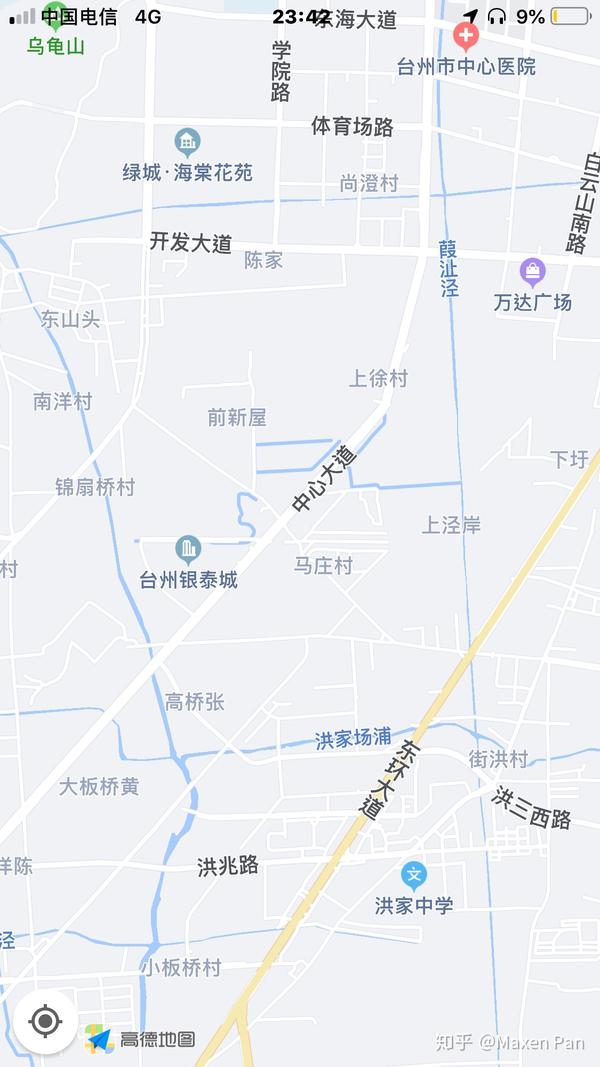 将台州大道与东环大道之间区域连城市区建成区,椒江路桥有机会连成一