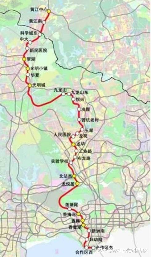 最新!深圳地铁6号线支线南延,22号线前期研究招标