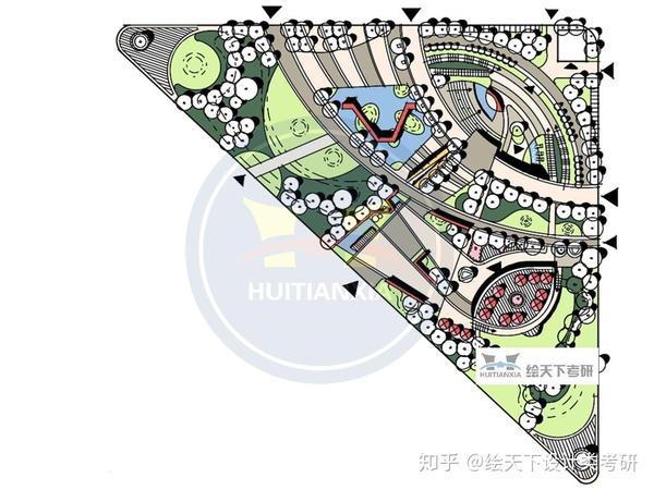 【苏州大学风景园林考研】2018年苏州大学风景园林快题讲解