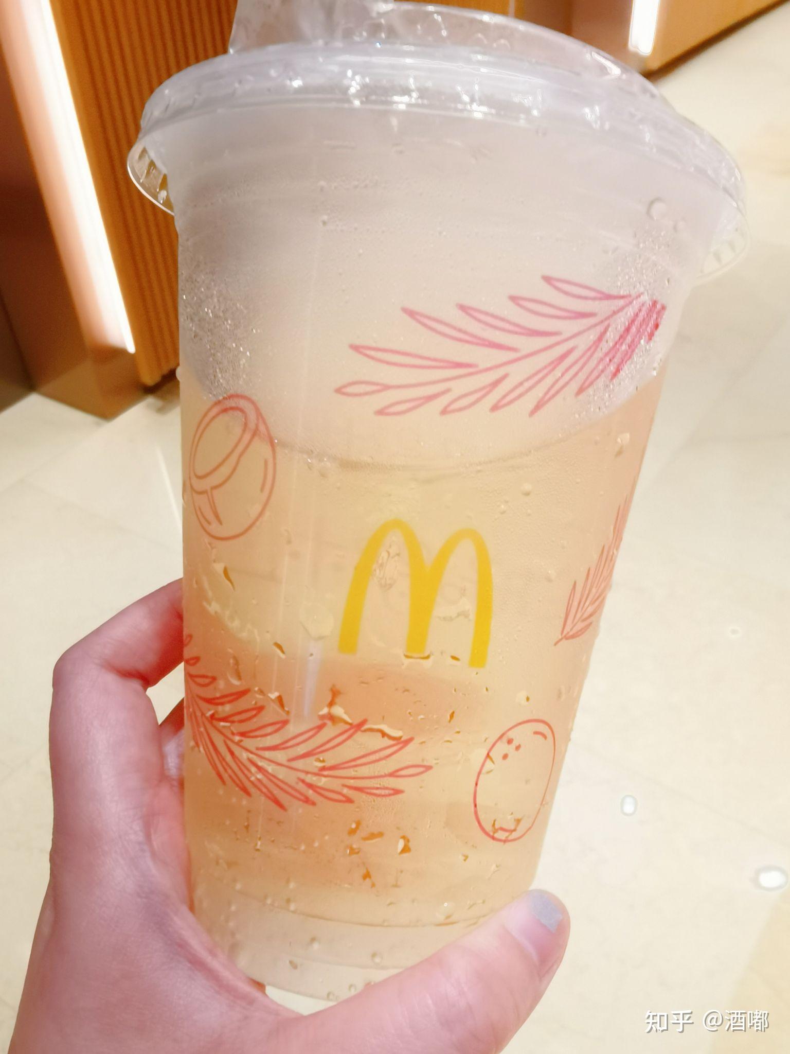 麦当劳0度泡泡啤风味饮