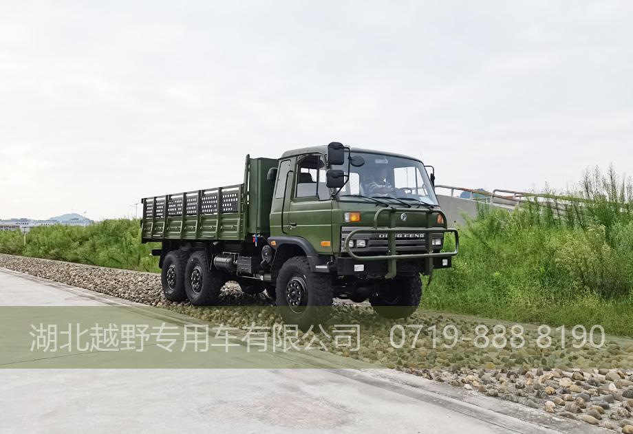东风eq2102g平头排半越野卡车_东风6×6越野载货车