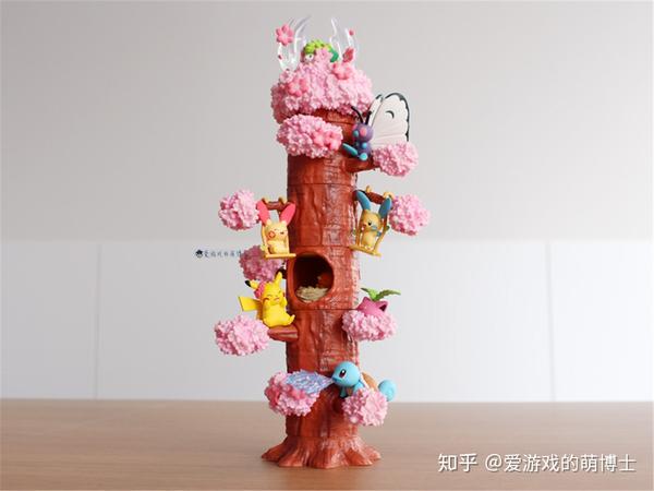 樱花树上的精灵太可爱日本玩具厂推出宝可梦之森第四弹模型