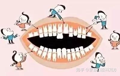 乳恒牙交替时,牙齿的排列常常会有歪斜的情形,恒牙也很少一步到位长到