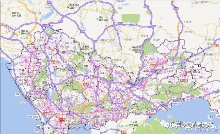 深圳各区域旧改地图,干货值得收藏!