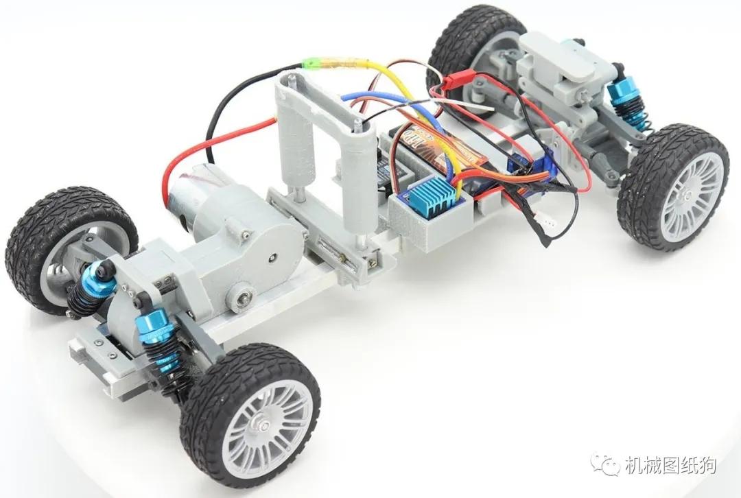 【3d打印】3d打印rc遥控车(1比10)模型3d图纸 stl格式