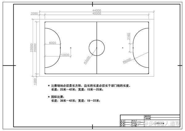 五人制足球场标准尺寸是多少足球场地面铺装材料