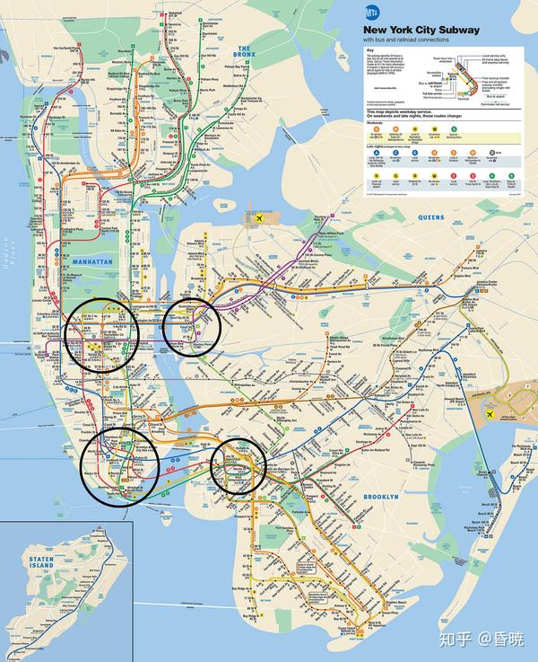 杂谈:伦敦和纽约的地铁系统的特点