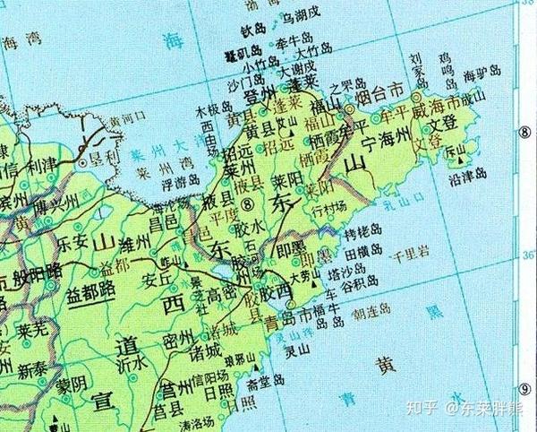 胶东半岛历史地图(五):元