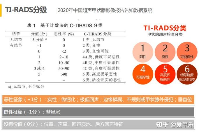 甲状腺结节分类标准是啥尤其是4级的分为三类是什么标准分的