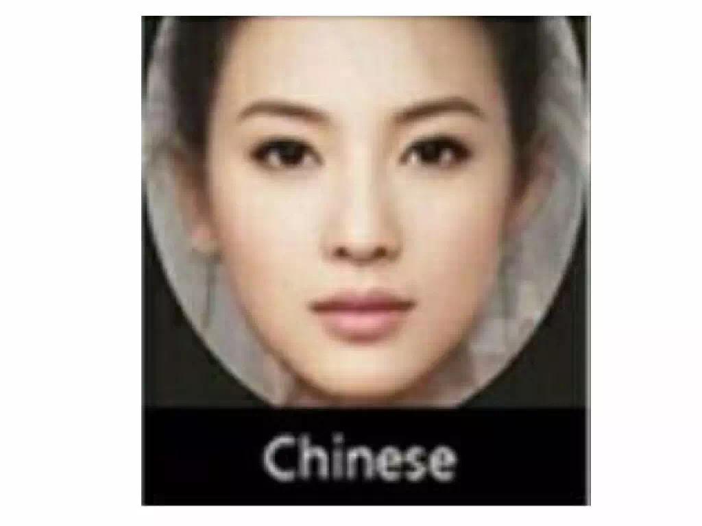 这是中国女星的平均脸,这样的美貌可能争议会比较小.