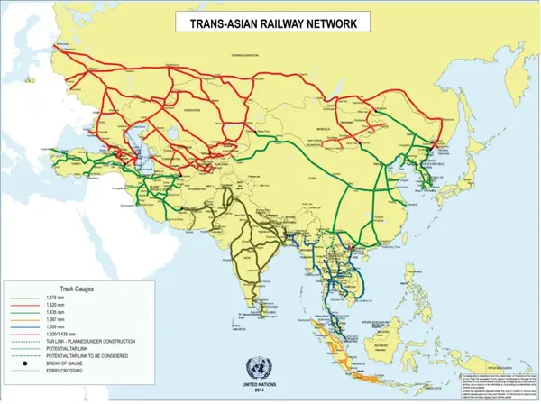 一条铁路串联整个大洲,他们率先做到了