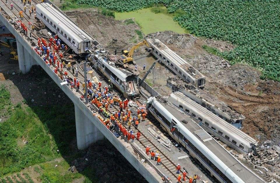 高铁存在重大的安全隐患高铁有被地震震出轨的危险