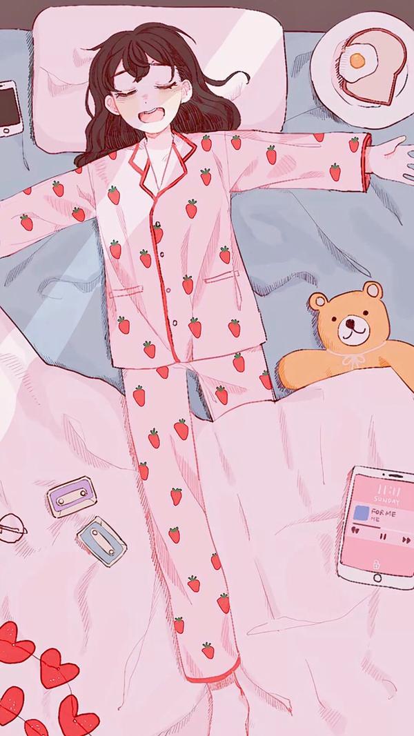 有什么好看的少女心壁纸或头像?