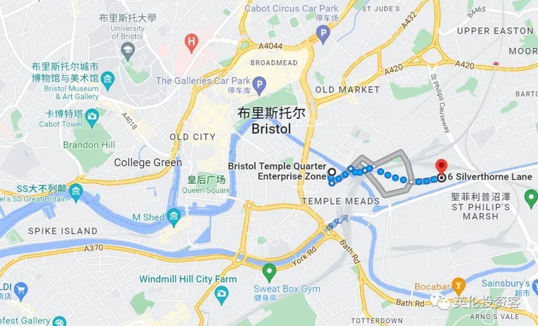 该学生宿舍的具体位置为>silverthornelane6,毗邻>布里斯托大学正在