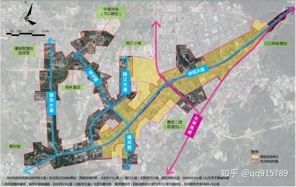 惠州仲恺新区打造惠州版深南大道!150米地标,中央创智