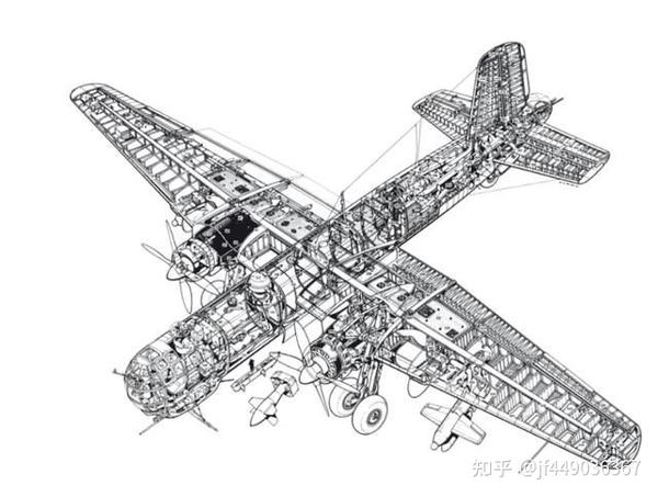 二战德国he177轰炸机