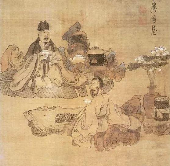 明 陈洪绶 「品茶图」