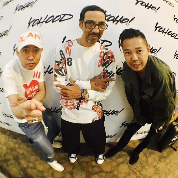 nigo,futura 和西山彻在 yohood (图片来源:instagram@nigo)