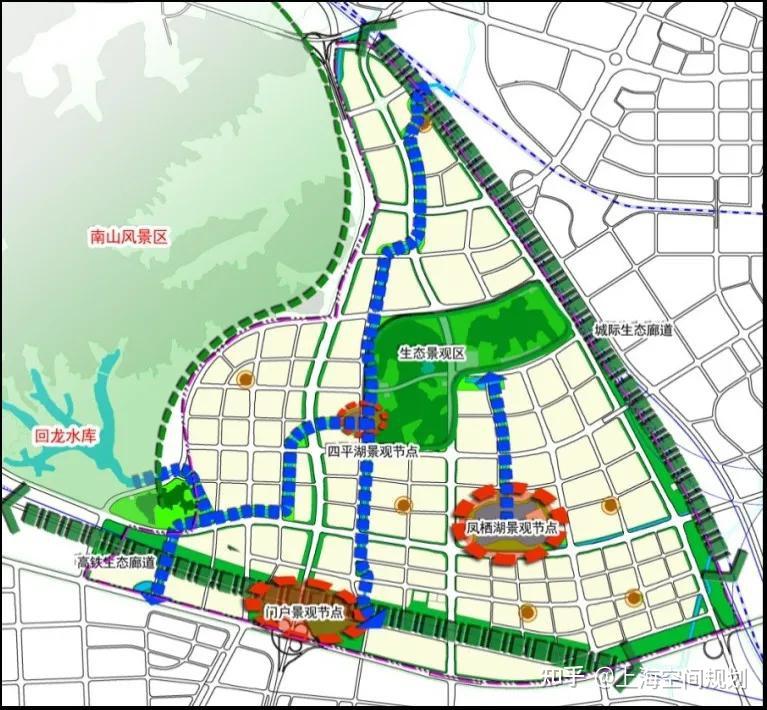 国土空间规划生态文明理念下的镇江官塘片区控制性详细规划