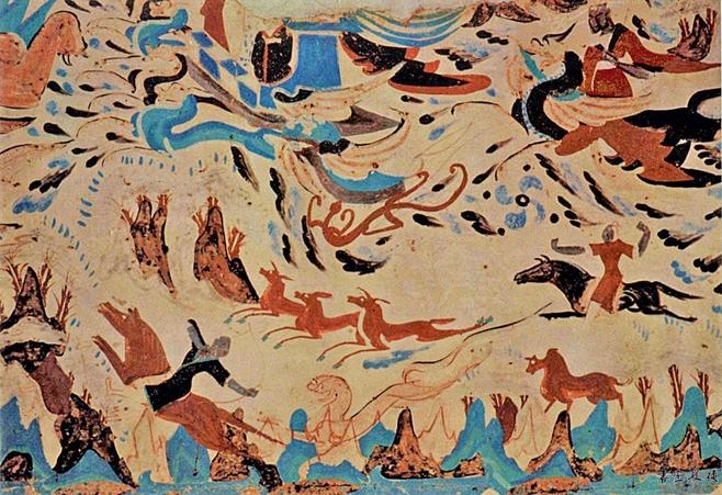 敦煌研学游学丨4万多平方米的壁画内容