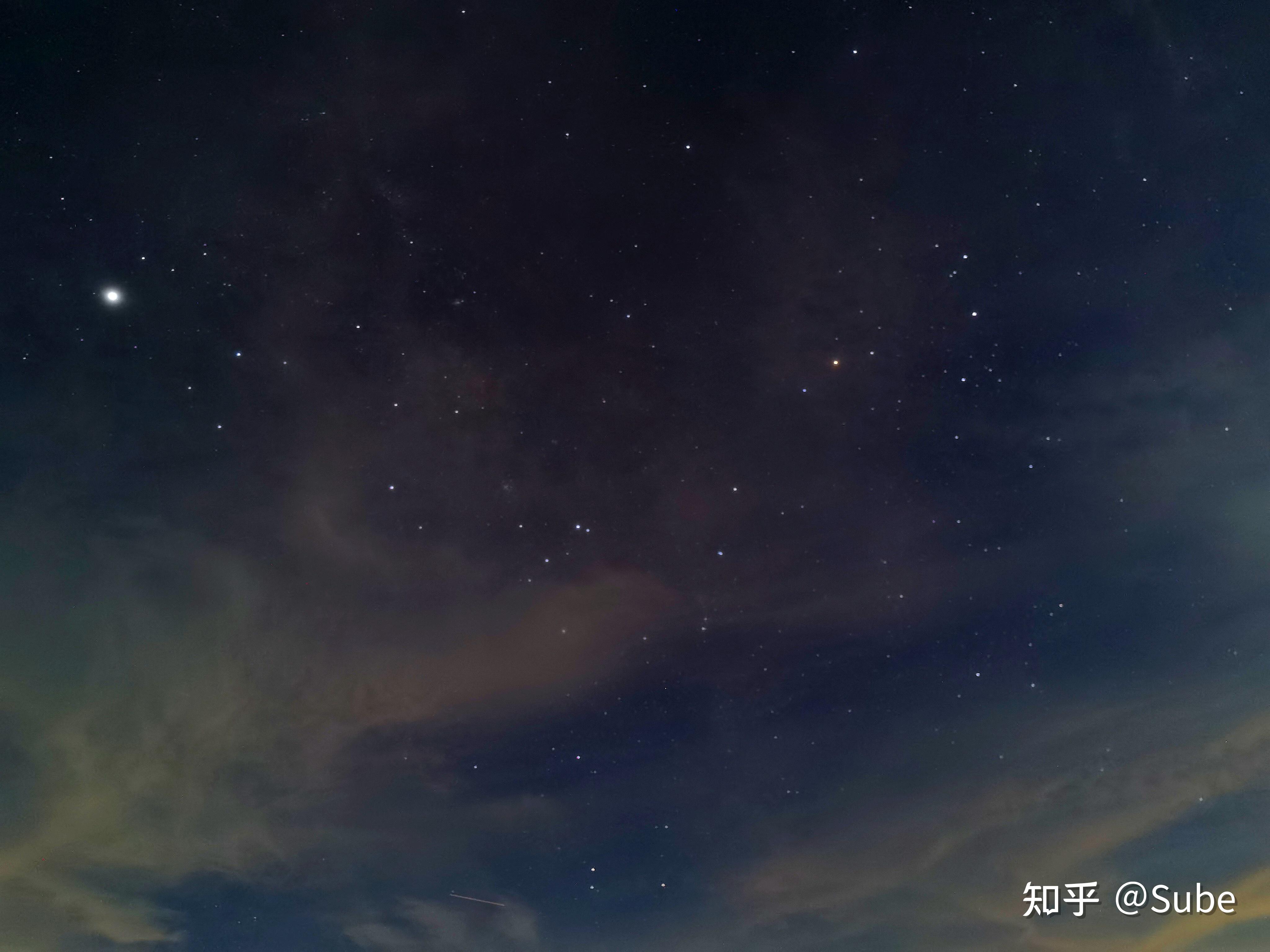 使用荣耀30pro拍摄星空