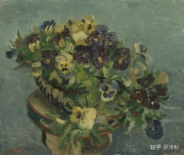 "——梵高给弟弟的信 野玫瑰 1890年5月梵高生前最后一幅白玫瑰 当