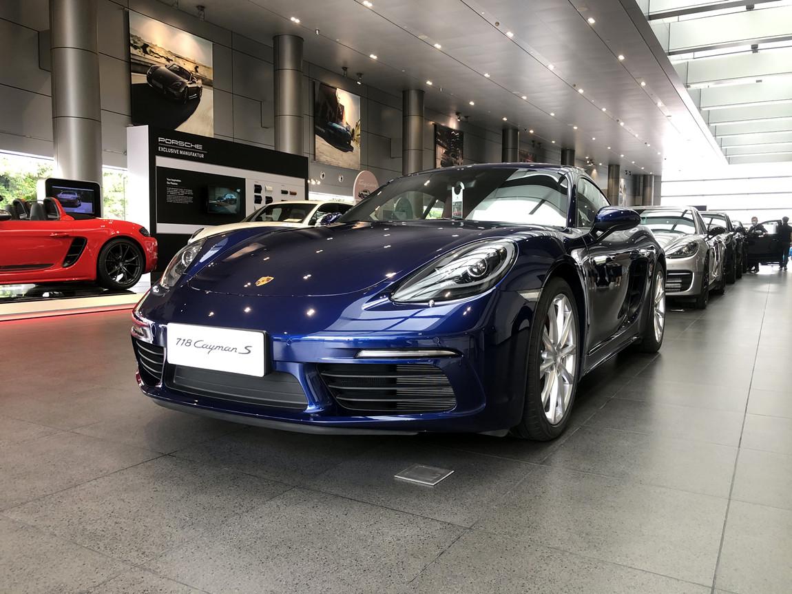 别人加钱我优惠 保时捷 718 cayman s 交付江苏客户