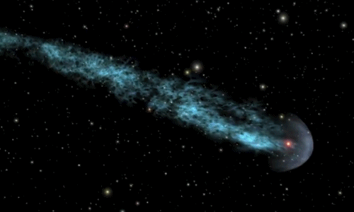 晚安心语流星动图