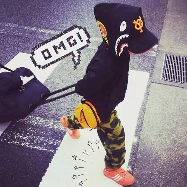 bape kids | 不懂街头文化,怎么能算"潮童"?