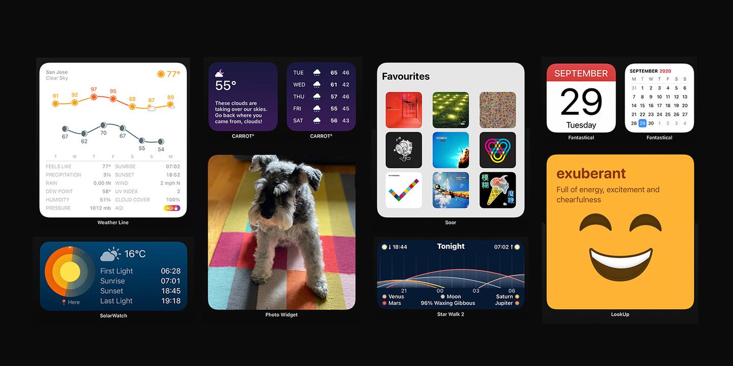 ioswidgets展示我最喜欢的7个ios14小部件