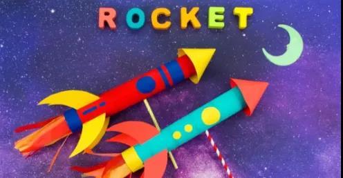 学会这个超酷炫的小火箭,你就是全班最厉害的手工小能手!