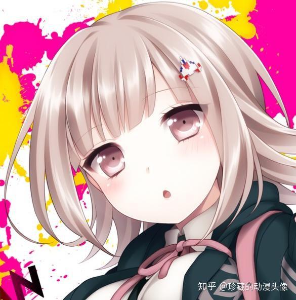 动漫手绘头像,害羞含蓄的安静小女生,真好.