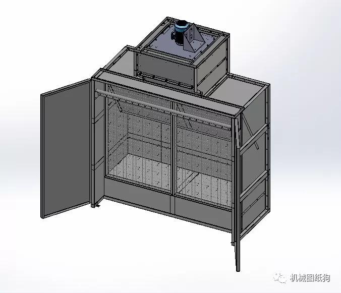 【工程机械】喷雾设备3d图纸 proe5.0设计 附stp