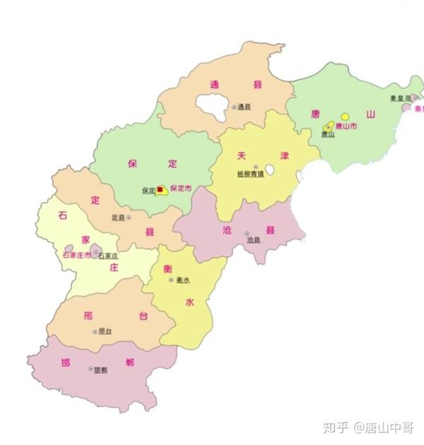 曾经的唐山地区有多大?西连北京,东至辽宁!网友:还能回去吗?