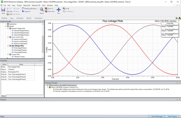 motorcad emag 模型导入 ansys maxwell