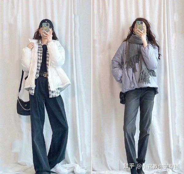 穿衣搭配女—冬季女生休闲日常的气质穿搭参考