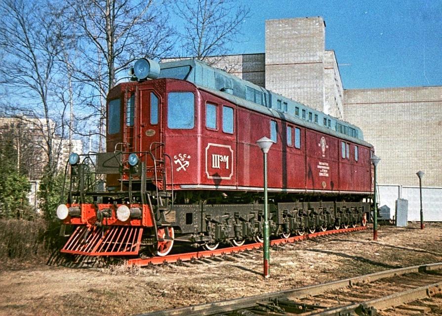 运用的两台干线内燃机车之一苏联铁道人民委员会shchel1号内燃机车