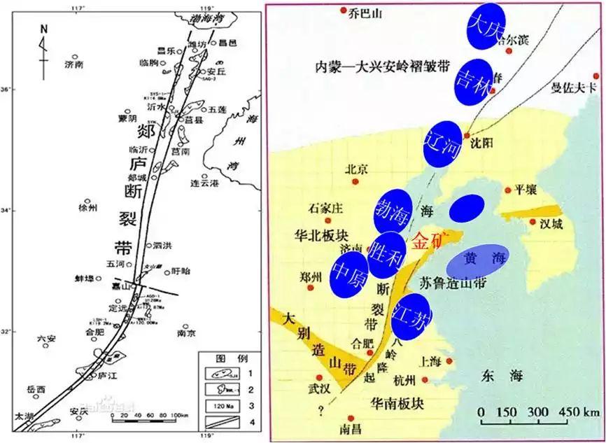 断裂带意味着地震多发,也意味着丰富的矿产.