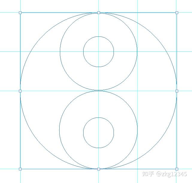 怎样用ps画太极图