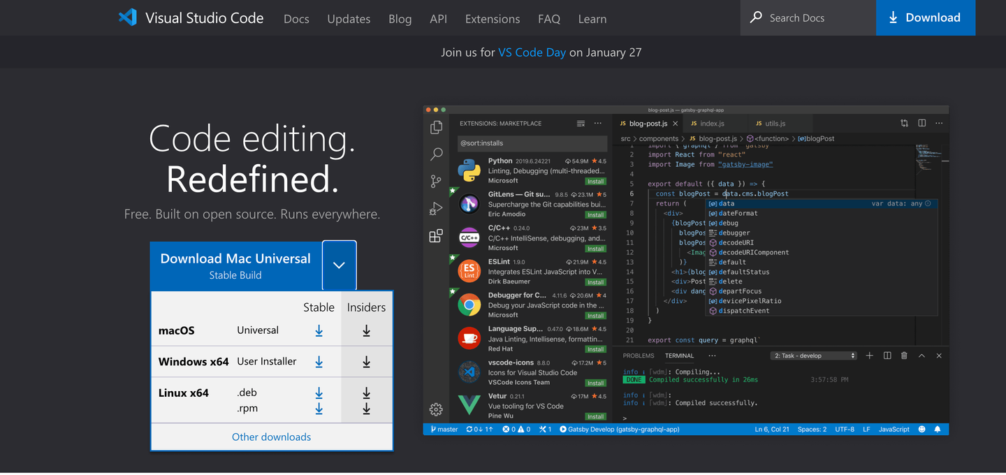 visualstudiocode154发布