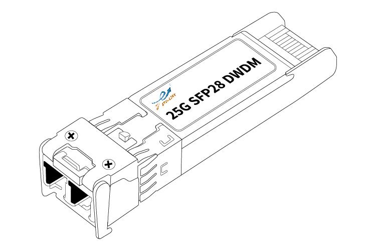 5g前传25gdwdmsfp28光模块