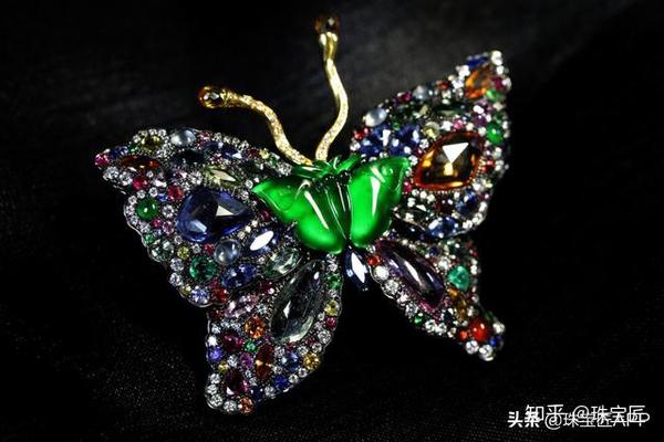 mason tsai翡翠蝴蝶胸针