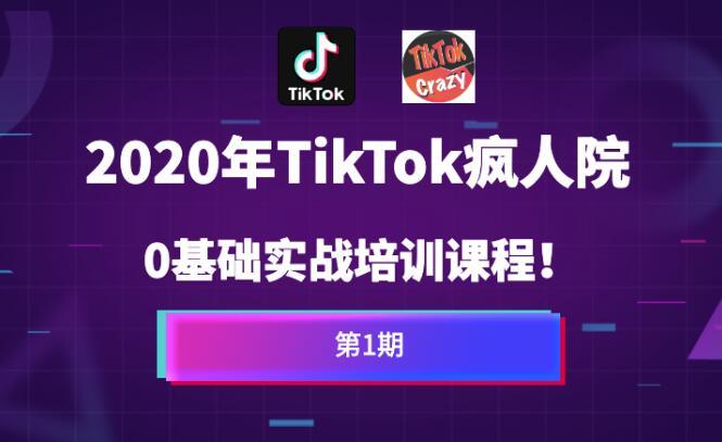 tiktok海外版抖音零基础实战拆解让你方位掌握tiktok基础运营方法