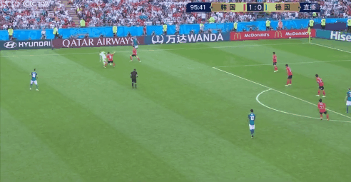 韩国对战德国队的最后几分钟,德国队门将诺伊尔为什么