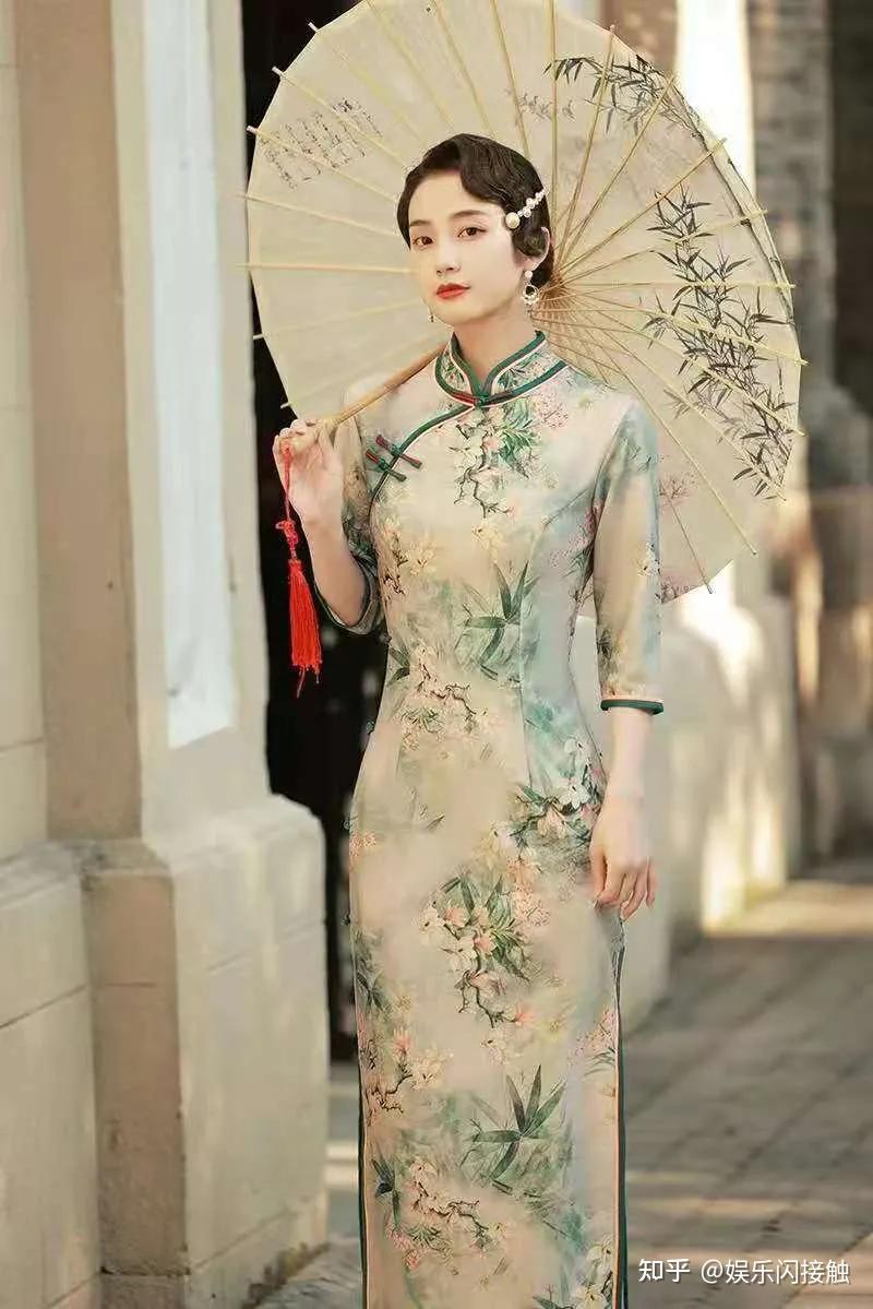 最美中国风,复古改良旗袍也能穿出旧时光的时髦感!不失优雅气质