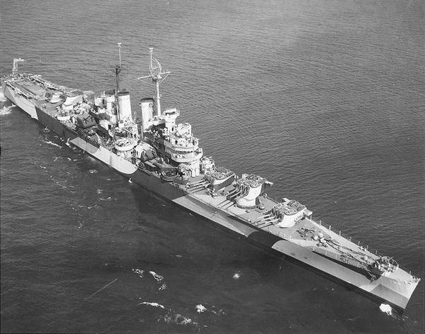 圣路易斯号后来成为巴西海军塔曼达雷号】 这六艘布鲁克林级轻巡洋舰