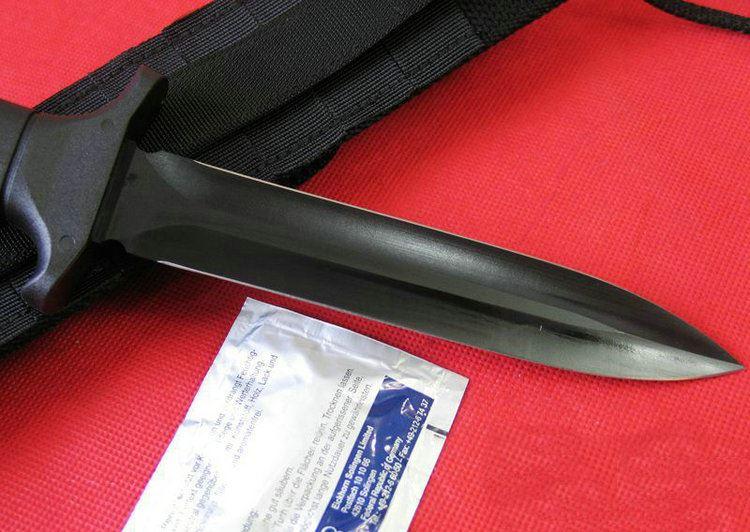 德国索林根militaryknifeskm5000双刃特种部队战术刀