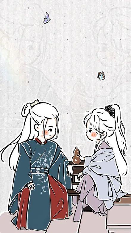 壁纸精选山河令卡通主题壁纸