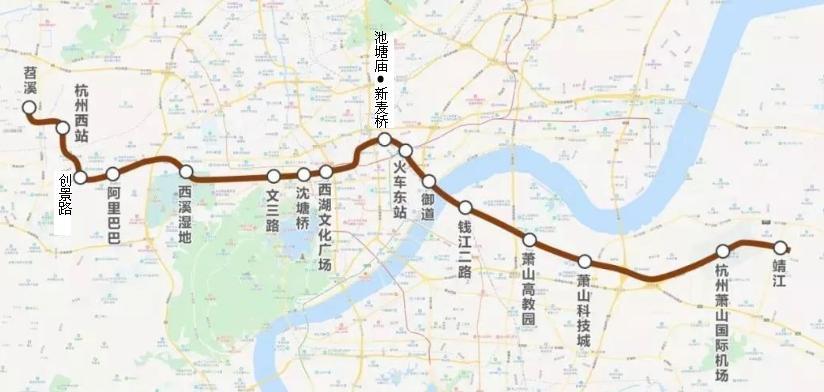 杭州地铁19号线最新情况20211121